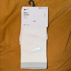 Nike Spark Dri-FIT White Athletic Crew Socks